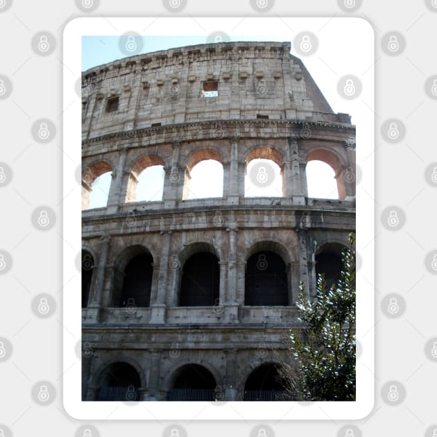 The Colosseum Sticker by SHappe